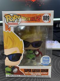 Funko Pop Animation Dragon Ball Z Super Saiyan Gohan with Sunglasses Limited  Edition #889 - Shop For Faves