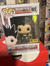 Funko Pop Gon Freecss #802 Hot Topic Exclusive Hunter X Hunter