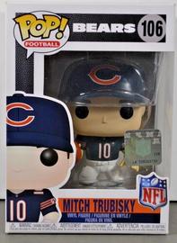 NFL Football - Mitch Trubisky Chicago Bears Funko Pop Collectable Vinyl  Figure for sale online