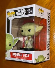 Star Wars Dagobah Yoda Funko Pop 124 New In Stock 
