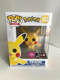 gamestop flocked pikachu