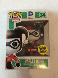 harley quinn glow in the dark pop