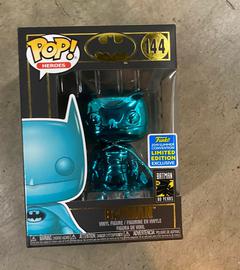 teal chrome batman