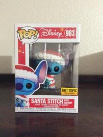 Funko POP! Disney Lilo & Stitch - Santa Stitch with Scrump #983 Exclusive 