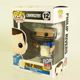 Funko Pop Football NFL 12 San Diego Chargers Philip Rivers * NEW IN  PROTECTOR