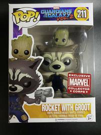 funko rocket with groot