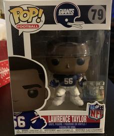 Lawrence Taylor Signed Giants #79 Funko Pop! Vinyl Figure (PSA