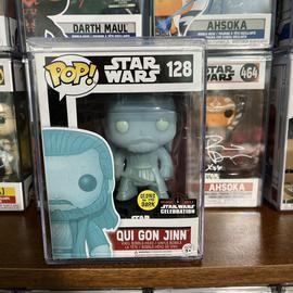 funko pop qui gon jinn glow in the dark