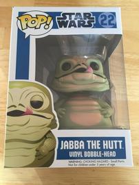 Vinyl Bobble Head #22 Retired Jabba The Hutt Star Wars Funko Pop 
