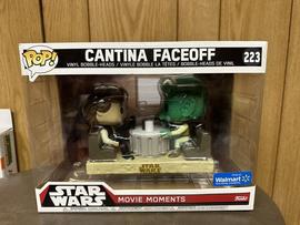 Funko Pop! Moments: Star Wars - Movie Moments - Han Solo & Greedo Cantina  Scene