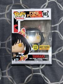 Funko Fire Force Pop! Animation Tamaki Glow-In-The-Dark Vinyl Figure Hot  Topic Exclusive