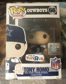 Funko Pop! Football Dallas Cowboys Tony Romo Throwback Jersey Toys 'R Us  Exclusive Figure #40 - US