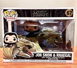 67 Jon Snow & Rhaegal
