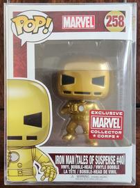 Funko Pop Iron Man Tales of Suspense #40 Gold Exclusive Marvel