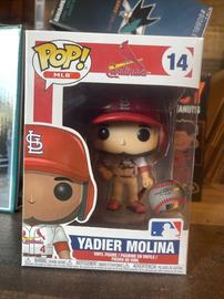 Funko POP! MLB: St. Louis Cardinals - Yadier Molina - White Jersey #14