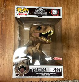 funko pop jurassic world tyrannosaurus rex 10 inch target exclusive