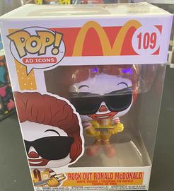 diamond glitter ronald mcdonald funko pop