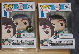 874 Tanjiro Kamado (Hinokami Kagura Dance) (Glow Chase) (Galactic Toys) - Funko  Pop Price