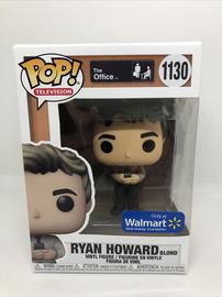 FUNKO POP #1130 RYAN HOWARD BLOND HAIR THE OFFICE WALMART EXCLUSIVE W/  PROTECTOR