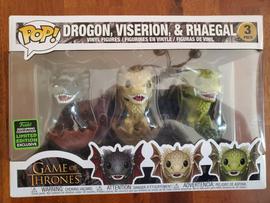 pop game of thrones dragon