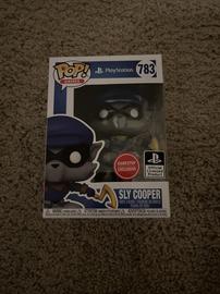  Funko Pop! Playstation 783 Sly Cooper Exclusive Figure