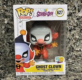 Scooby Doo 50th #627 Brand New Funko Pop Ghost Clown Animation 
