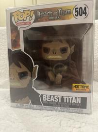 Funko Pop! Attack on Titan Beast Titan 504 Figure for sale online