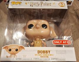Funko POP! Harry Potter Dobby Exclusive 10-Inch Vinyl Figure #63 [Super  Size, Damaged Package]