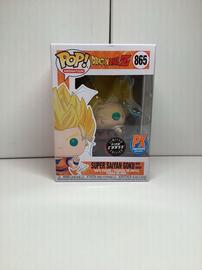 Funko Pop! Animation Dragon Ball Z Super Saiyan Goku with Energy (Glow)  (Chase) PX Previews Exclusive Figure #865 - US