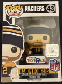 AARON RODGERS FUNKO POP 43 TOYS R US EDITION RETIRED - Blog AudioPrime