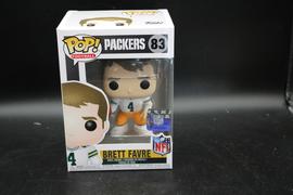 Funko Pop! NFL Green Bay Packers Brett Favre #83 - White Jersey