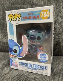 stitch on a tricycle funko pop