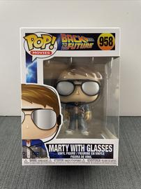 Funko Vinyl Figure n° 958 Back To The Future Marty Mcfly With Glasses Pop