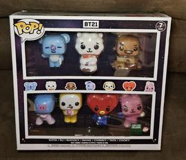 Funko pop! BT21 フィギュア 7体セット Funko POP! Animation - BT21 Vinyl Figures - SET OF 7 (Cooky, Mang