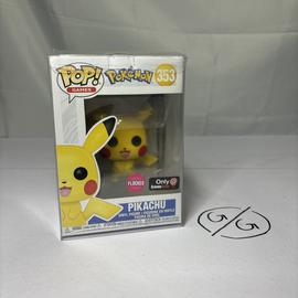 希少Funko POP ピカチュウ353 Flocked GameStop限定 Pokemon - Pikachu 353 Flocked Funko Club Exclusive Only Gamestop