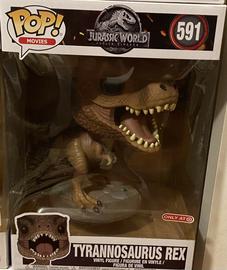 funko pop jurassic world tyrannosaurus rex 10 inch target exclusive