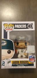 43 Aaron Rodgers Color Rush (White) Green Bay Packers - Funko Pop Price