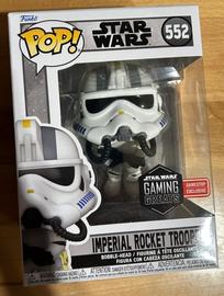 Funko POP! Star Wars Imperial Rocket Trooper 5-in Vinyl Bobblehead GameStop  Exclusive