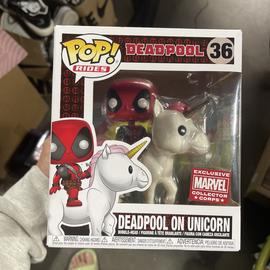 Funko Pop Rides Deadpool On Unicorn #36 Pvc Action Figure Toys