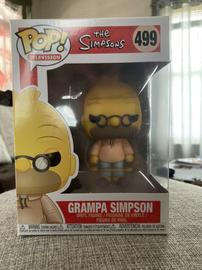 Grampa Abe Simpson Grandpa with Glasses #499 The Simpsons Funko Pop Television