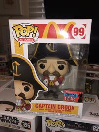 mcdonald's captain crook funko
