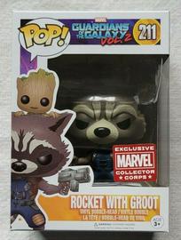 funko rocket with groot
