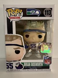 POP Football Brian Bosworth 113 Seahawks Funko Pop NEW