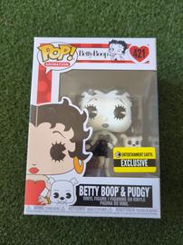 421 Betty Boop & Pudgy (Black & White) (Entertainment Earth)
