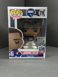 LAWRENCE TAYLOR New York Giants signed FUNKO POP HOF 99 JSA COA AF44321