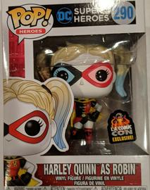 Figura Funko Pop! Harley Quinn as Robin Batman Exclusivo LACC2019