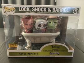 lock shock and barrel funko pop bathtub