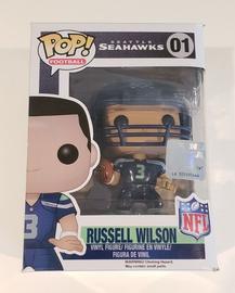 Russell Wilson #01 Funko Pop! Football NFL Seattle Seahawks 2015 secound Run