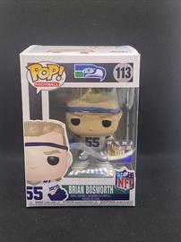 POP Football Brian Bosworth 113 Seahawks Funko Pop NEW