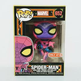 funko black light spider man